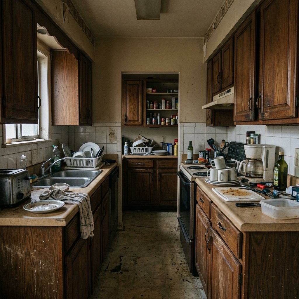 Modular Kitchen Before Transformation